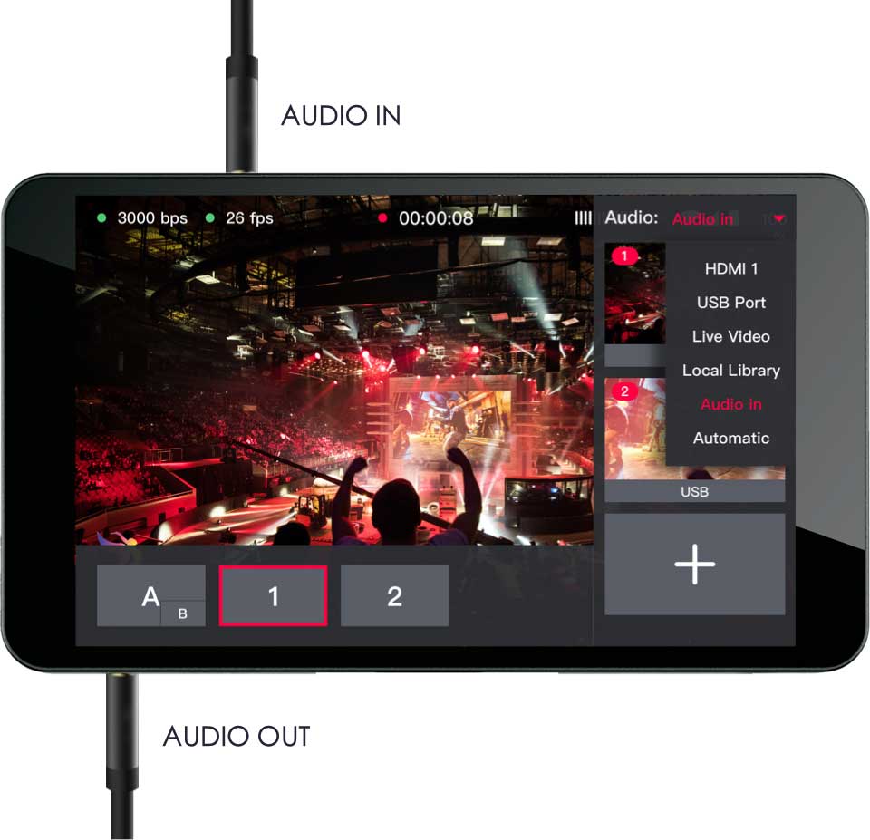 PRODUCT YoloBox audio YoloBox -YoloLiv Portable Multi-Camera Live Streaming